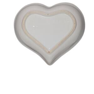 Vintage ceramic heart bowl